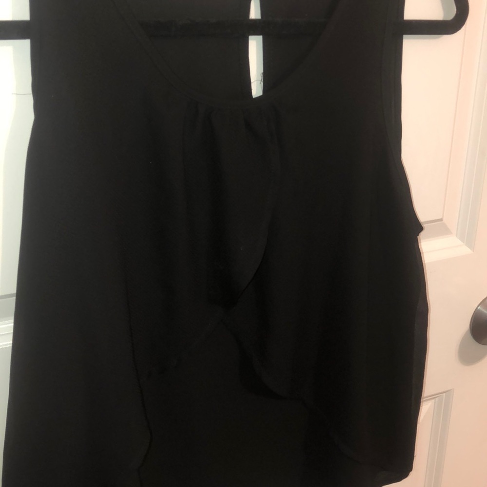 Lush Ruffled Tank Top - Picture 2 of 3